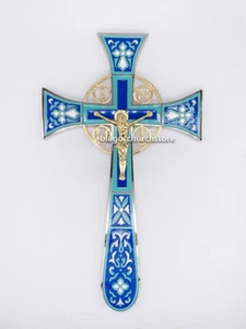"Iglesia Ortodoxa Altar Cruz Maltesa Crucifijo Cristiano Jesucristo 12,59" - Imagen 1 de 7