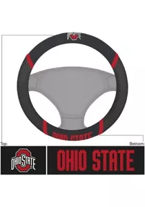 Ohio State Buckeyes bestickter Lenkradbezug von FANMATS - Bild 1 von 2