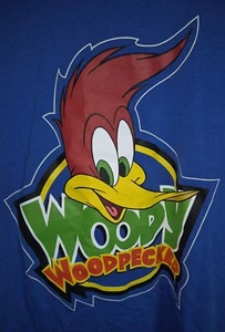 Woody Woodpecker T Shirt GUESS WHO? 2 SIDED L - Picture 1 of 5