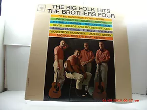 THE BROTHERS FOUR -(LP)- THE BIG FOLK HITS - "TIE ME KANGAROO DOWN, SPORT"- 1963 - Picture 1 of 4