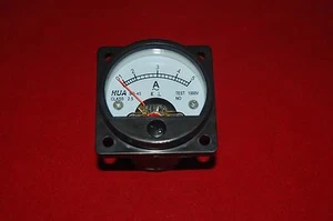 AC 0-5A Analog Ammeter Panel Current Meter SO45 directly Connect - Picture 1 of 3