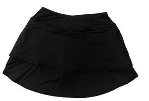 FJ Footjoy Performance Layered Skort Skirt Women Size Small Style 26820 Black - Picture 1 of 14