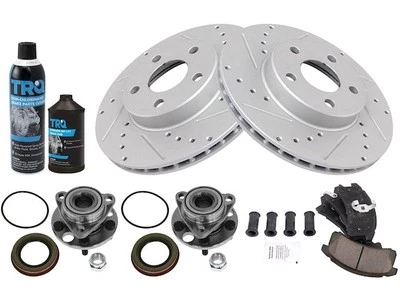 For 1992-1995 Chevrolet Beretta Brake Pad and Rotor and Wheel Hub Kit 96991WXPC - Image 1 of 2