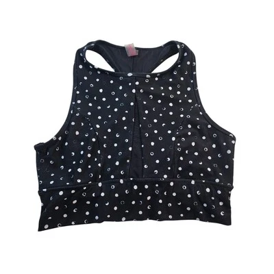 SUJETADOR DEPORTIVO BETSEY JOHNSON LUNARES M transpirable soporte completo cobertura activo  Foto 1 de 4