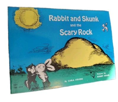Rabbit And Skunk And The Scary Rock By Carla Stevens 1963 3rd Printing - Image 1 of 4