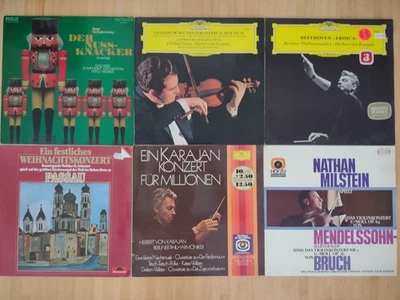 12 Schallplatten | Klassik | LPs | Konvolut | Mozart | Beethoven | Tschaikowsky - Bild 1 von 4