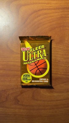 1993-94 Fleer Ultra Series 1 Basketball Pack - Factory Sealed (Scoring Kings?) - Image 1 of 2