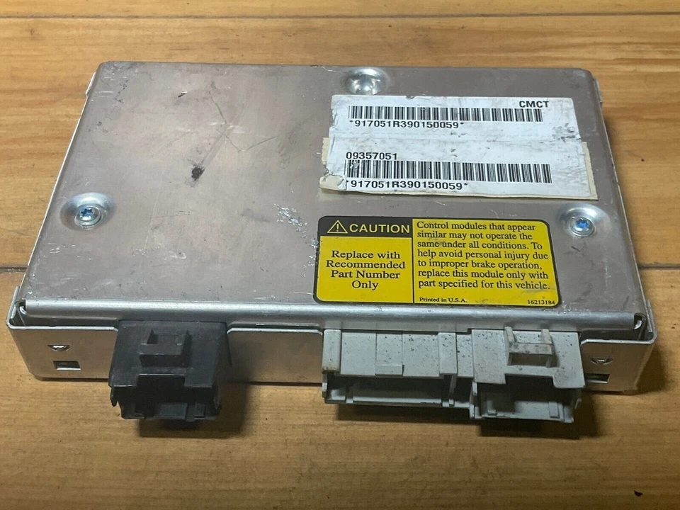 Pontiac Trans Sport 1999 ABS módulo de control de freno antibloqueo 09357051 Foto 1 de 4