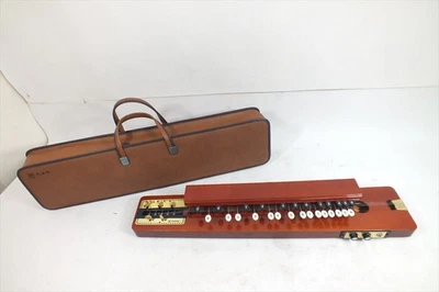 SUZUKI Taishogoto SAKYU Soprano Electric Harp Koto stringed Instrument W/ Case - Image 1 of 4