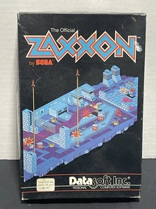 BOX ONLY Zaxxon By Sega Atari 1983 Datasoft Inc. Personal Computer Software - Picture 1 of 4