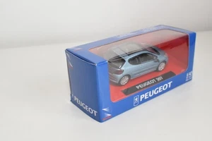 B86 1:43 NEWRAY  NEW RAY PEUGEOT 207 MET. LIGHT BLUE MIB 2 - Bild 1 von 9