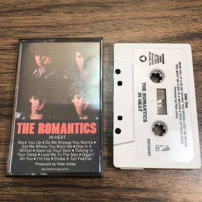 The Romantics: In Heat (Cassette, 1983) Nemperor Records - Imagem 1 de 4