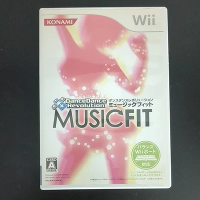 Nintendo Wii software Dance Dance Revolution MUSIC FIT Japanese DDR Konami - Image 1 of 3