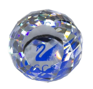 Pisapapeles Swarovski, Cisne Azul, SCS 88-91 Renovación (Redondo) 1.6" Sin Caja - Imagen 1 de 1