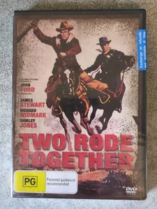 Two Rode Together DVD 1961 - James Stewart, Richard Widmark - NEW & Sealed - Picture 1 of 5