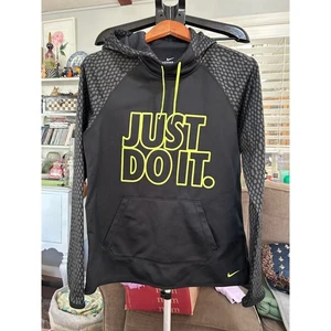 Nike Therma Fit Herren Hoodie schwarz Just Do It Grafik sportlich Gr. M - Bild 1 von 10