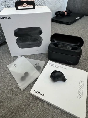Nokia Power Earbud (RIGHT EAR ONLY) BH-605 Bluetooth Headset - Case - Box *READ - Image 1 of 4