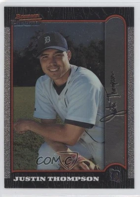 1999 Bowman Chrome Justin Thompson #289 - Image 1 of 2