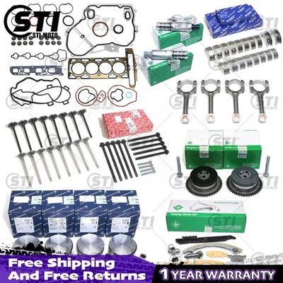 OEM Engine Overhaul Rebuild Kit &Timing Chain set For 10-17 Chevy Buick GMC 2.4L - Image 1 of 4