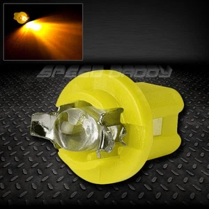 1 X 5MM LED T5 B8.5D 2721 286 AMBER AUTO INTERIOR DOME LIGHT BULB/LAMP/BULBS - Bild 1 von 1