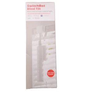 SwitchBot Persianas Inclinables Inteligentes Abridor Panel Solar Bluetooth Persianas Vendedor Autorizado - Imagen 1 de 7