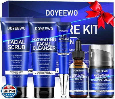 Skin Care for Men,Hydrate,Firm,Anti-Aging and Wrinkle Mens Facial Face Skin C - Image 1 of 4