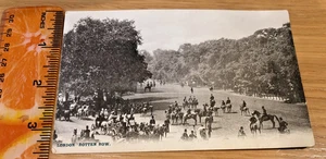 vtg LONDON ROTTEN ROW HYDE PARK UK POSTCARD * ca. 1900 * unposted unused - Picture 1 of 5