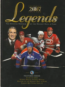 2007 Legends HOCKEY HALL OF FAME Yearbook MARK MESSIER SCOTT STEVENS RON FRANCIS - Bild 1 von 3
