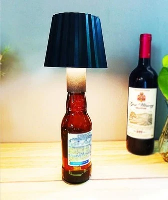 LED Flaschenaufsatz 5200mAh RGB Dimmbare Tisch-Lampe Akkuleuchte für Flasche DE - Bild 1 von 4