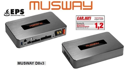 MUSWAY D8v3 10 canales DSP procesador de sonido amplificador CLASE D 600... - Imagen 1 de 4