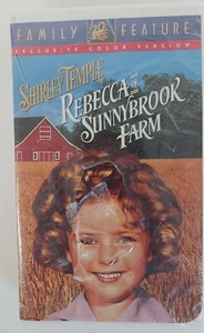 Shirley Temple: Rebecca of Sunnybrook Farm (VHS, 1998, Exclusive Color Version) - Picture 1 of 3