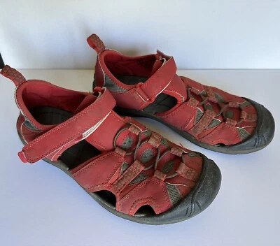 LL Bean Boys Sandals Red/Gray/Black 300523 Size 6 Kids - Image 1 of 4