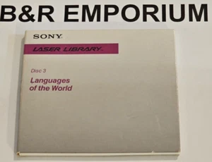 Laser Library Disc 3 + Disc 6 (1989-1991 Sony) - Used 2-CD-ROM + CD-ROM Catalog - Picture 1 of 14