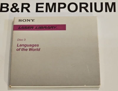 Laser Library Disc 3 + Disc 6 (1989-1991 Sony) - Used 2-CD-ROM + CD-ROM Catalog - Image 1 of 4