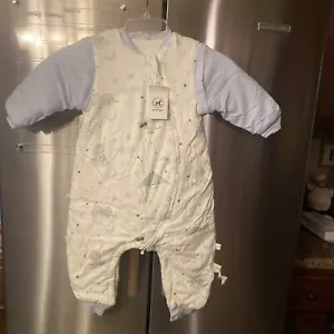 Joypony Baby Sleep Sack Size M Toddler Sleep Sack Cotton New Blue - Picture 1 of 4