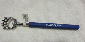 ✅✅1-BLUE BEARCLAW TELESCOPIC ULTIMATE BACK SCRATCHER=EXTENDABLE TO 23" US SELL