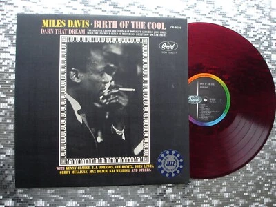 Miles Davis  ~ Birth Of The Cool ~ IMPORT RED Vinyl LP  Capitol Records CR-8035 - Image 1 of 4