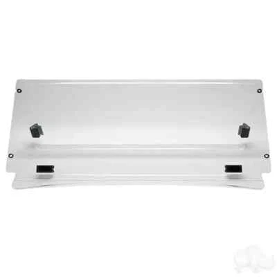MADE IN USA Club Car Carryall 300 Clear Fold Down Windshield (1/4" HEAVY DUTY) - Imagem 1 de 2