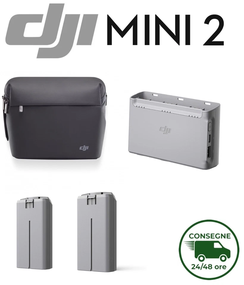 DJI MINI 2 - 2 SE - 4K - SE- Accessori vari: Batterie, caricatore, borsa, eliche - Immagine 1 di 1