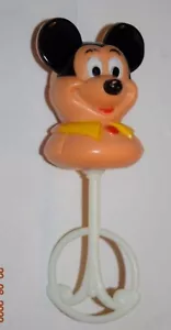 VINTAGE, D-LAND TOPOLINO "BABY RATTLE" (6,50" alto, 2" largo) usato, anni '70 - Foto 1 di 3