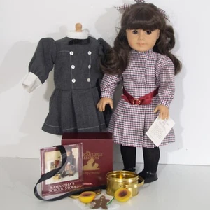 1997 Pleasant Company American Girl Samantha, Meet, School and Lunch - Bild 1 von 13