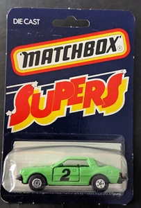 RARE SUPERS CARD Matchbox Superfast #63 Dodge Challenger Hong Kong 1979 - Picture 1 of 4