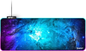 MP02-SP Gaming Mouse Pad, Cloth Mouse Pad, Anti-Slip Base, RGB Backlit, Stitched - Picture 1 of 12