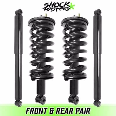 Front Complete Struts w Springs Rear shocks for for 2004-2015 Nissan Titan 4WD - Image 1 of 4