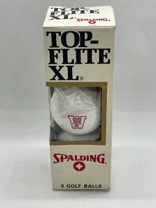 Vintage Top Flite XL #4 University of Wisconsin Bucky Logo Golfbälle 3er Pack - Bild 1 von 9
