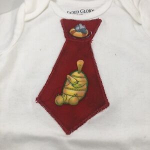 Baby Sz 0-3 Mos T-Shirt snaps at legs With Turtle Tie Appliqué