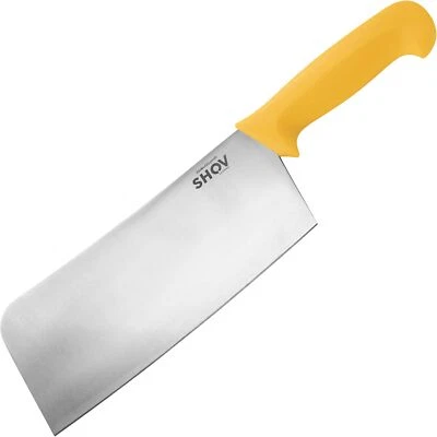 Edelstahl Hackbeil Küchenbeil Hackmesser Metzgerbeil Beil Küchenmesser Shov - Bild 1 von 4