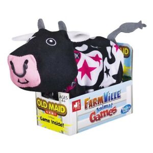 Farmville Animal Rockville Star Cow, Old Maid Game, by Hasbro