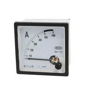 Einbau Messinstrument Messgerät Analog Amperemeter Meter Panel Gauge 0-50A AC - Bild 1 von 1