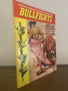 1966 Bullfights - State Fair Coliseum, Texas - Signed Fabian Ruiz & Pepe Bravo - Picture 1 of 4